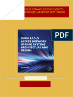 Get Open Radio Access Network (O-RAN) Systems Architecture and Design 1st Edition Wim Rouwet PDF ebook with Full Chapters Now