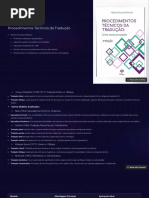 Procedimentos Tecnicos Da Traducao