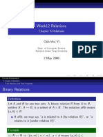 Relations of Discrete Functions Notes