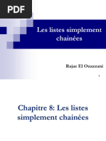 Chap 8 Les listes simplement chainées