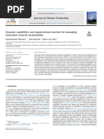 Mousavi, Bossink e  van Vliet (2018) - Capacidades dinâmicas e sustnetabilidade