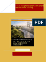 Download ebooks file The Oxford Handbook of Acceptance and Commitment Therapy Michael P. Twohig all chapters