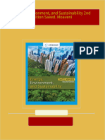 Energy, Environment, and Sustainability 2nd Edition Saeed. Moaveni All Chapters Instant Download