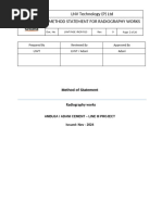 428965594 Method Statement Radiography Works