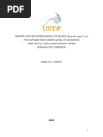 short term research on Moringa Leaf Extract as Biofertilizer on Pechay