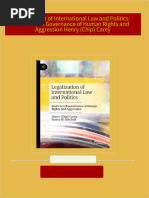 Instant Download Legalization of International Law and Politics: Multi-Level Governance of Human Rights and Aggression Henry (Chip) Carey PDF All Chapters