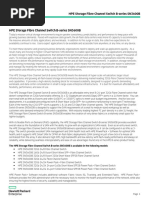 HPE Storage Fibre Channel Switch B-series SN3600B-a00000578enw