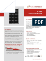 Panouri Canadian Solar CS6P M en 250Wp