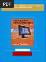 PDF Data Acquisition Techniques Using PCs Second Edition Howard Austerlitz download