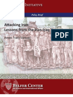 Lessons From Iran Iraq War