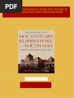 Get Mountstuart Elphinstone in South Asia: Pioneer of British Colonial Rule Shah Mahmoud Hanifi PDF ebook with Full Chapters Now