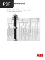 ABB - Guidelines For Surge Protection of Shunt Capacitors Banks