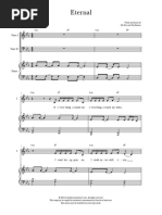 Eternal-Piano Sheet Music