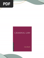 Get Criminal Law 7th Ed 7th Edition Kent Roach PDF ebook with Full Chapters Now