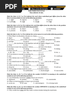 Midterm II- mock exam 1