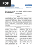 The Role of Artistic Expression in Social Movements  for Health Equity (www.kiu.ac.ug)