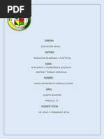 ACTIVIDAD # 5. COMPONENTE DOCENCIA                                                               