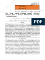 Factors Influencing the Utilization of Eight Antenatal  Care Model among Pregnant Mothers Receiving  Antenatal Care at Kampala International University Teaching Hospital (www.kiu.ac.ug)