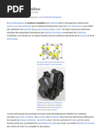 Structure cristalline — Wikipédia