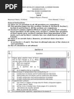 XII Physics QP