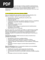 Integración estrategica de RRHH y Operaciones