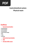 GI Physical Exam CS 3 New