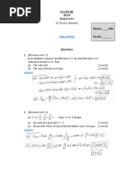 Test 1. Sequences (Solutions) (3)