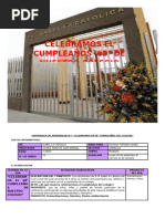 CELEBRAMOS EL ANIVERSARIO DEL COLEGIO