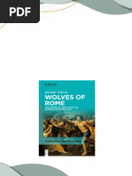 Full Download Wolves of Rome The Lupercalia from Roman and Comparative Perspectives 1st Edition Krešimir Vuković PDF DOCX