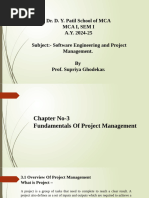 SEPM Chapter No-3