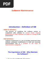 Software Maintenance