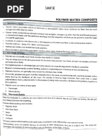 C.M - Polymer Matrix Composites