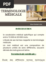 Terminologie médicale ppt 2022