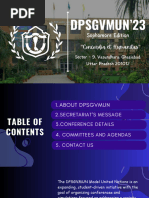 DPSGVMUN'23 Brochure