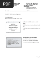 English 1_Sample Reading Test