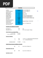 A2 Wind load Analysis Excel As per BNBC-2020, ASCE 7-05 - Re-modifed August, 2024