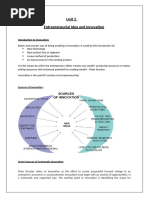 Unit 2 Entrepreneurial Idea and Innovation