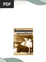 Download ebooks file Hemingway and French Writers 1st Edition Ben Stoltzfus all chapters