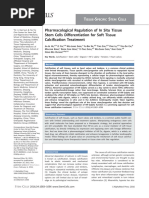 1. Pharmacological Regulation of in Situ Tissue