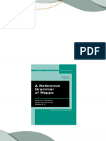 Download full A Reference Grammar of Wappo University of California Publications in Linguistics 1st Edition Sandra A. Thompson ebook all chapters