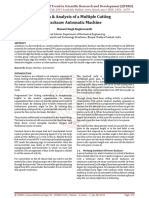 Design and Analysis of a Multiple Cuttin