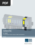 ET 200SP Fail-safe Module F‑CM as‑i Safety ST (3RK7136‑6SC00‑0BC1) Manual