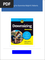 Downsizing For Dummies Ralph R. Roberts 2024 scribd download