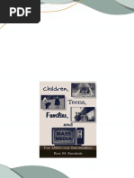 Full download Children Teens Families and Mass Media The Millennial Generation Routledge Communication Series 1st Edition Kundanis pdf docx