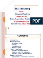 Peer Teeching- Financial Analysis by Daniel G.