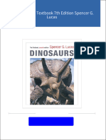 Dinosaurs The Textbook 7th Edition Spencer G. Lucas 2024 Scribd Download