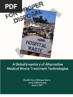 Medical Waste Treatment Tech