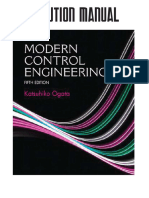 Modern Control Engineering 5th Edition Solutions Manual