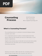 Counseling process