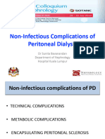 Sunita Bavanandan - Non Infectious Complications of Peritoneal Dialysis.